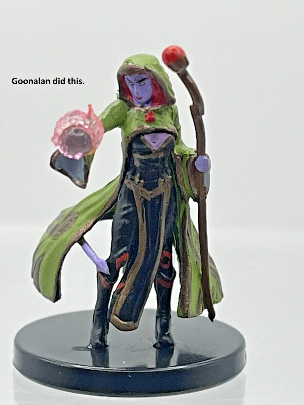D&D Pathfinder Mini City Lost Omens 15 Tiefling Hellspawn Adept UC