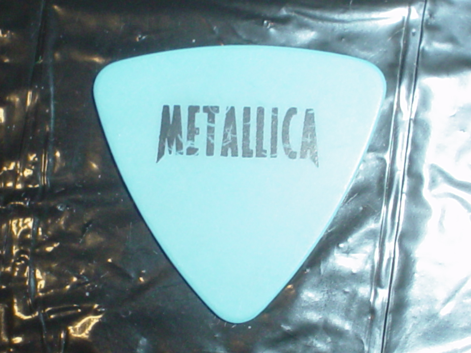 METALLICA Logo Zing Zang Star Jason Newstad RaRe 1998 Concert Tour GUITAR PICK