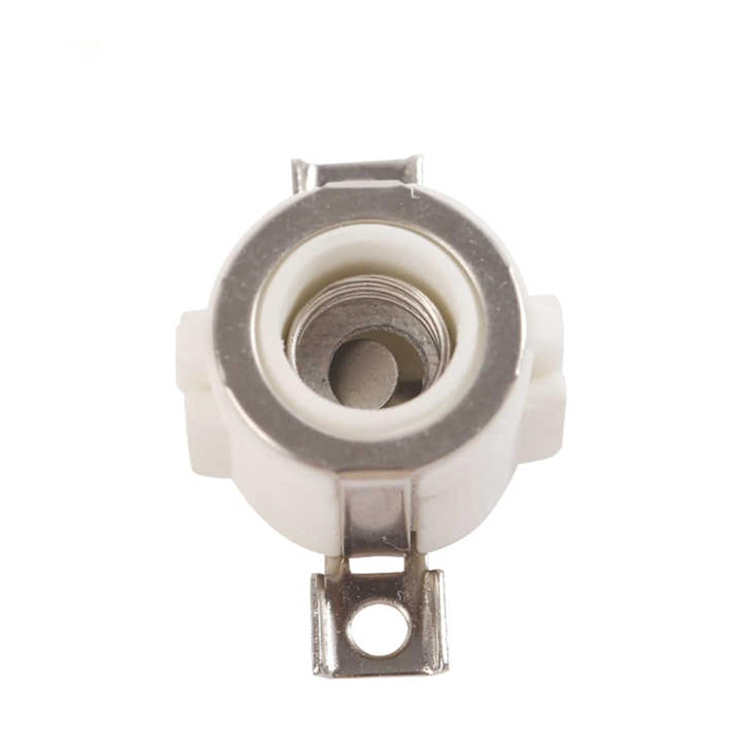 2-Pack E11 Mini Candelabra Ceramic Screw Lamp Holder Base Socket,1000W,250V