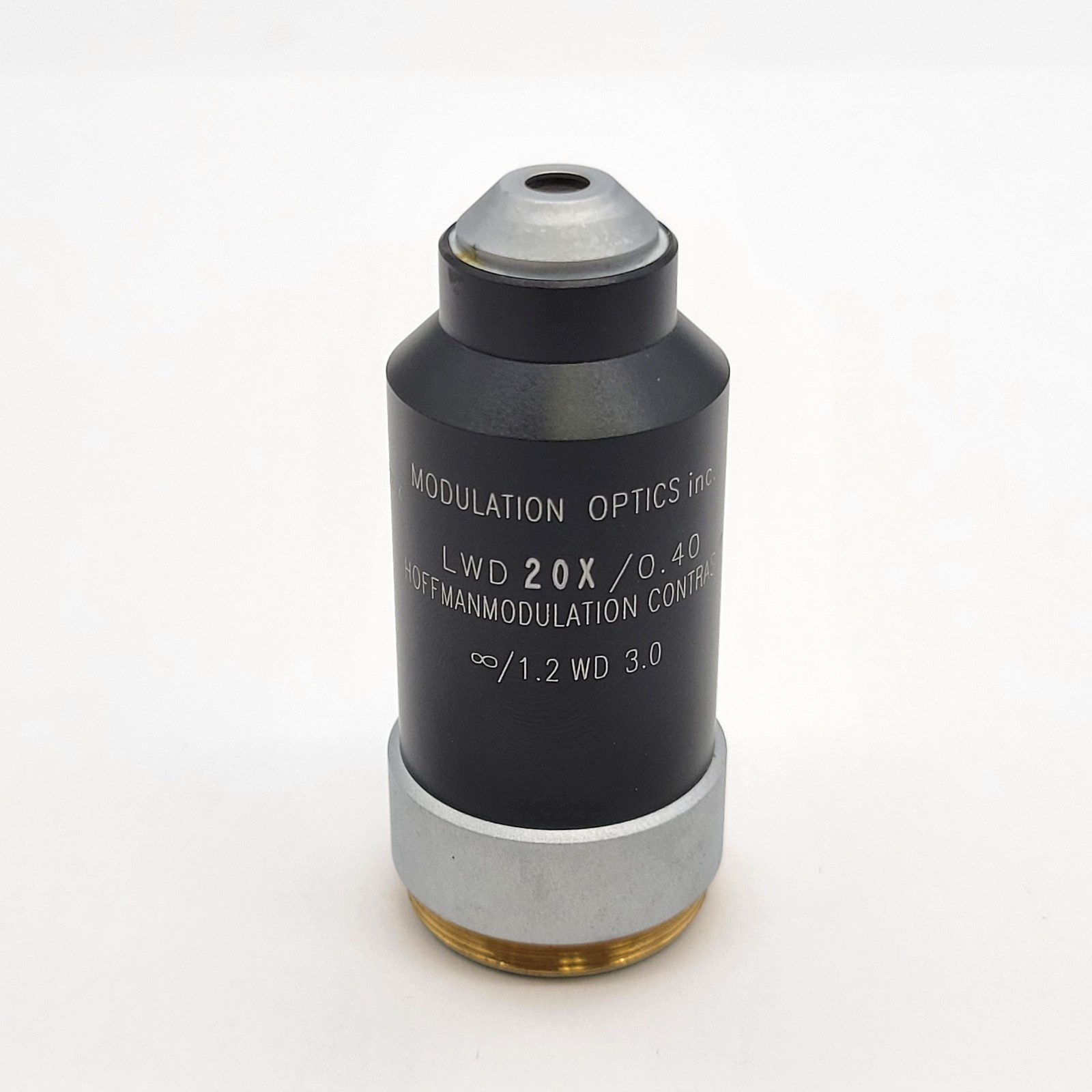 Nikon Microscope HMC Hoffman Modulation Contrast Objective LWD 20x
