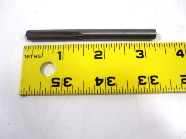 0.2470" x 1-1/2" x 3.355" OAL 6 Flute Solid Carbide Chucking Reamer NEW