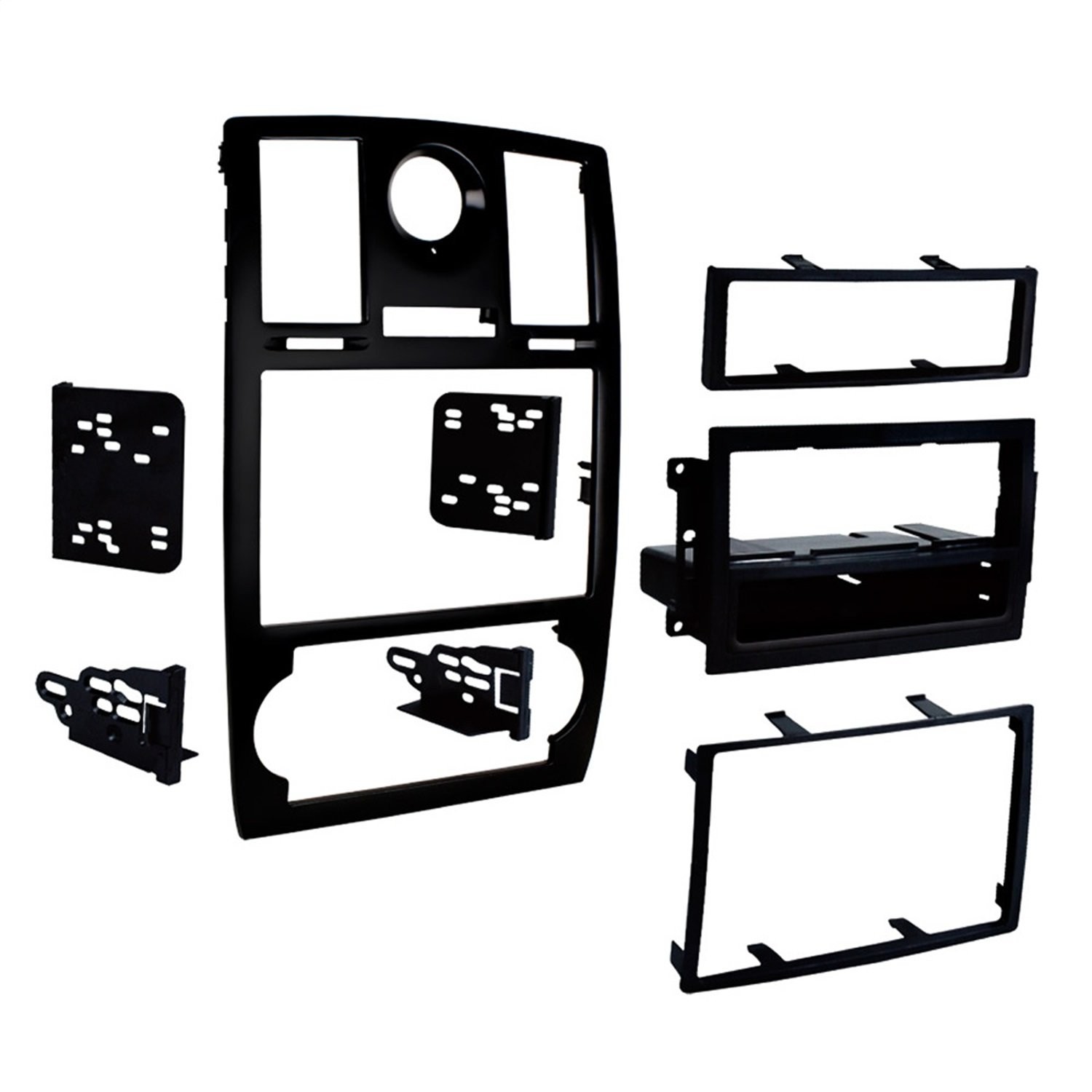 Metra 99-6516B Single/Double-Din Radio Dash Kit Fits Select 2005-2007 Chrysler