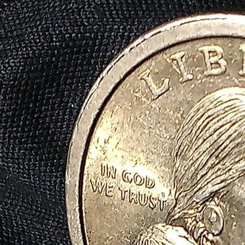 Sacagawea dollar 2000 P. precision double struck.