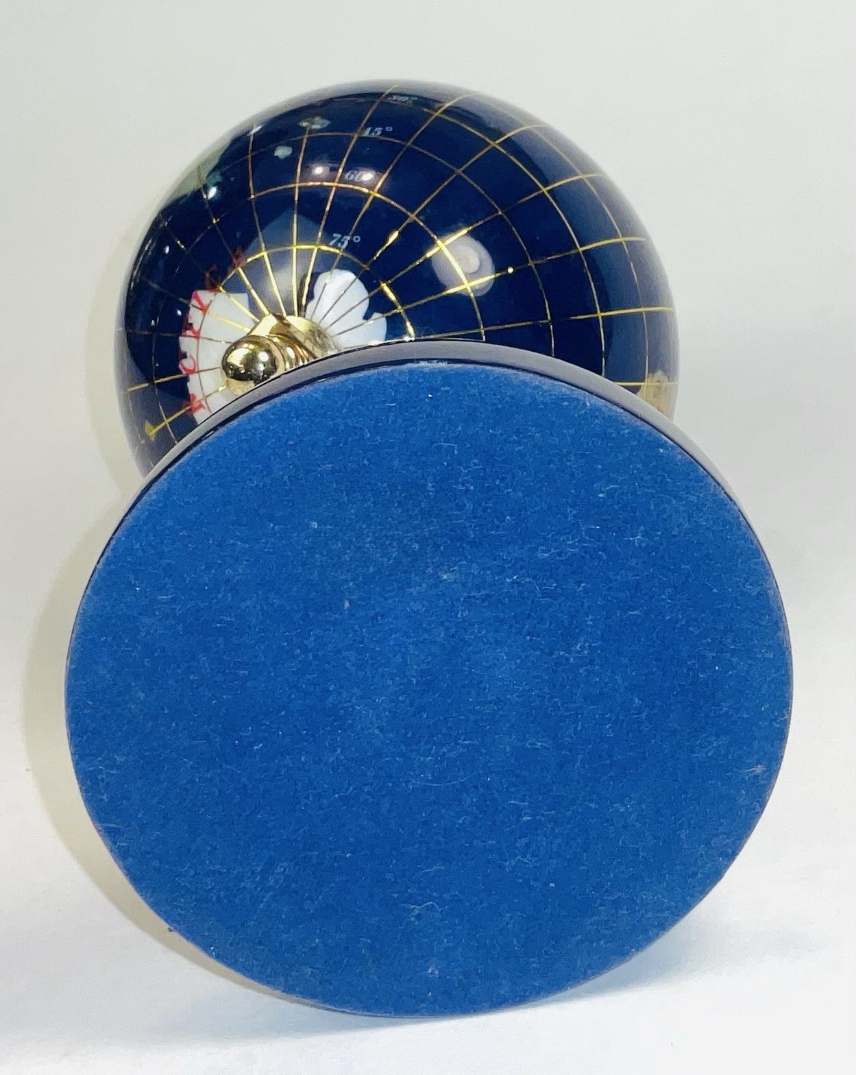 Globe World Map Desktop Globe 6" Deep Blue