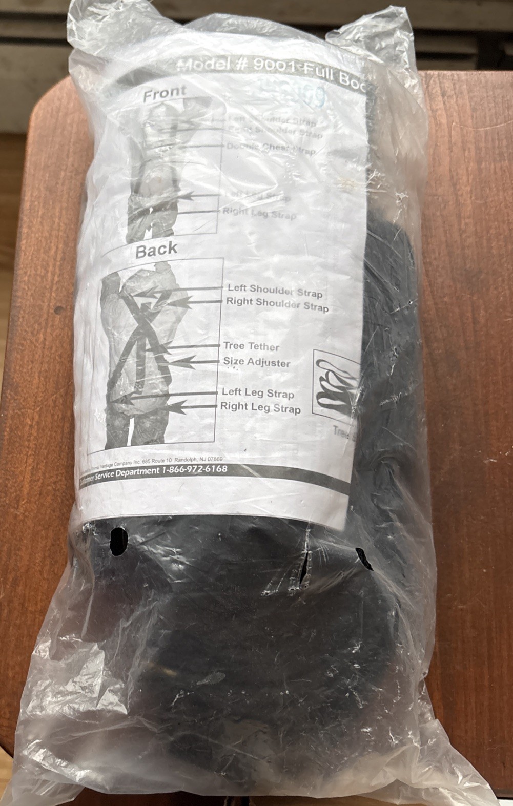 Primal Vantage Safety Harness   FULL BODY model #9001