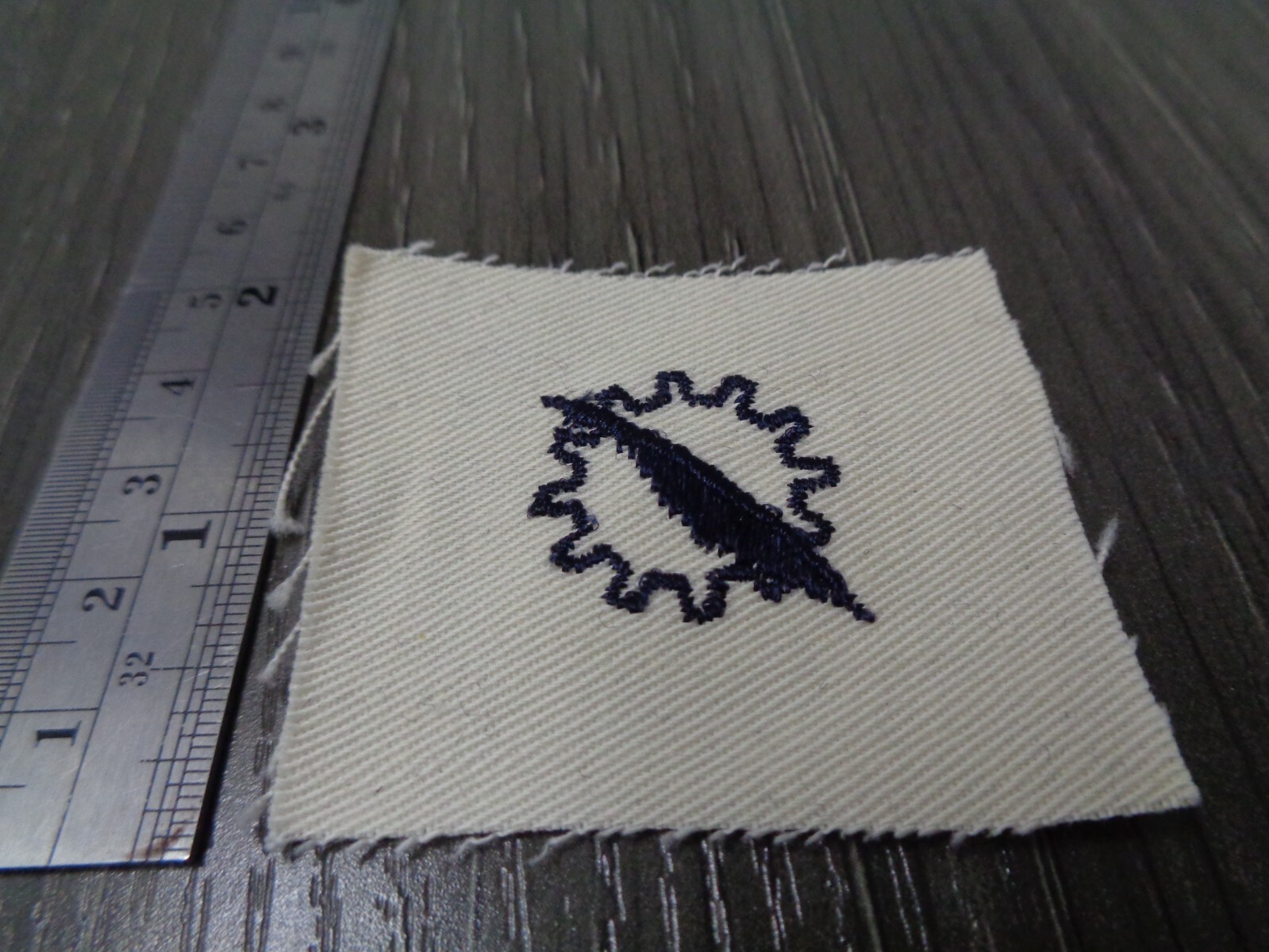 Military US NAVY DATA PROCESSING TECH STRIKER Patch VIETNAM ISSUE