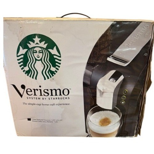 Starbucks Verismo System Single Cup Coffee Espresso Latte Maker Machine Black