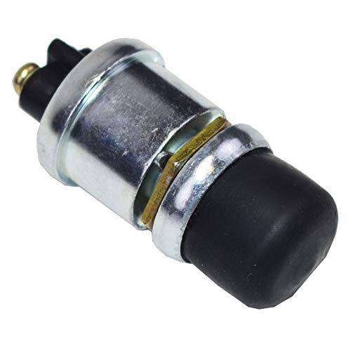 Momentary Push Button Switch - Neoprene Cap & Panel Mount Start Button in 5/8