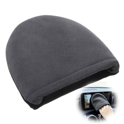 Triangle Car Screen Cleaner - Microfiber Auto Dashboard Wipe Pad - 1 PCS