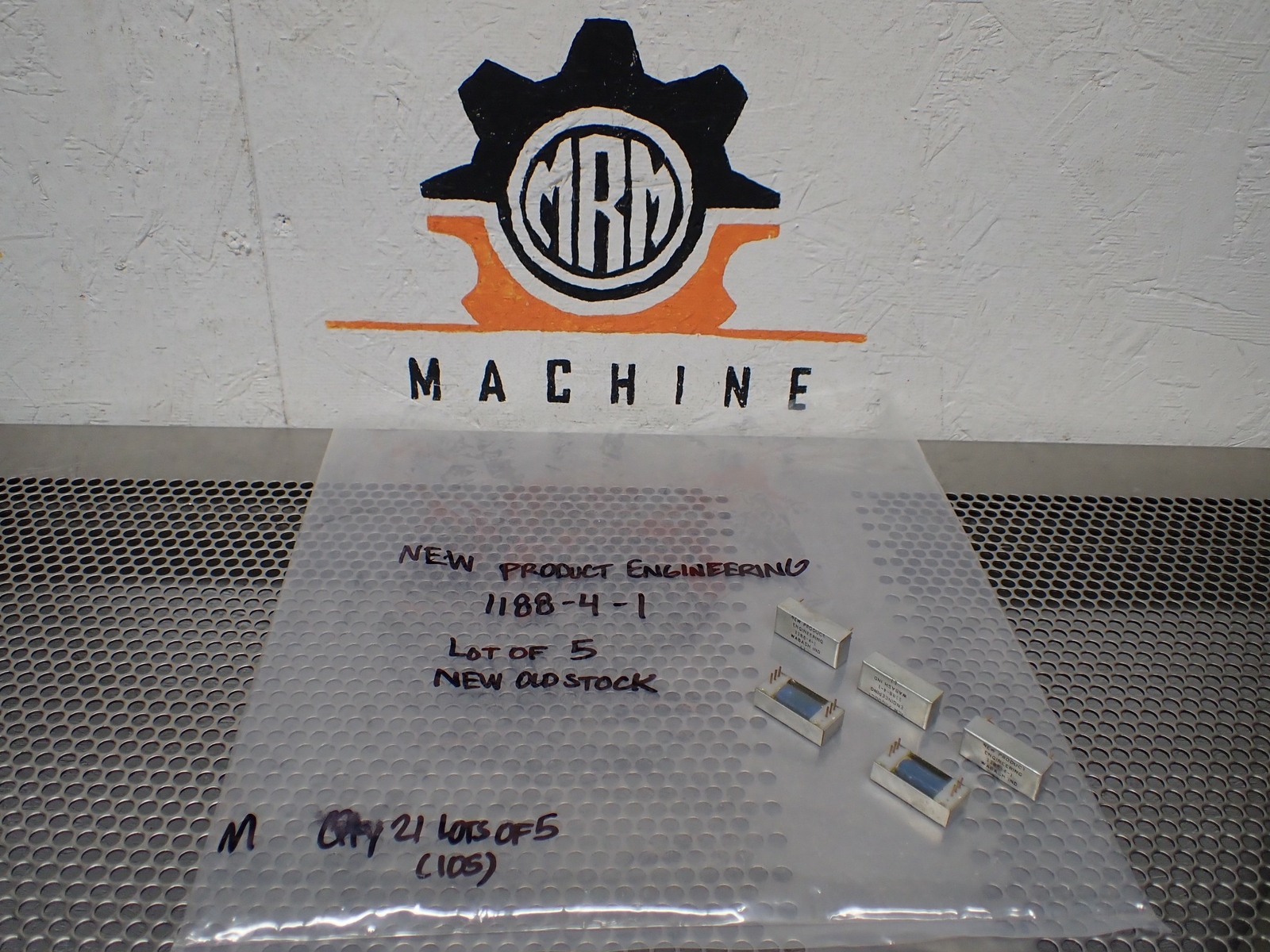Product Engineering 1188-4-1 WABASH IND Relays New Old Stock (Lot of 5)