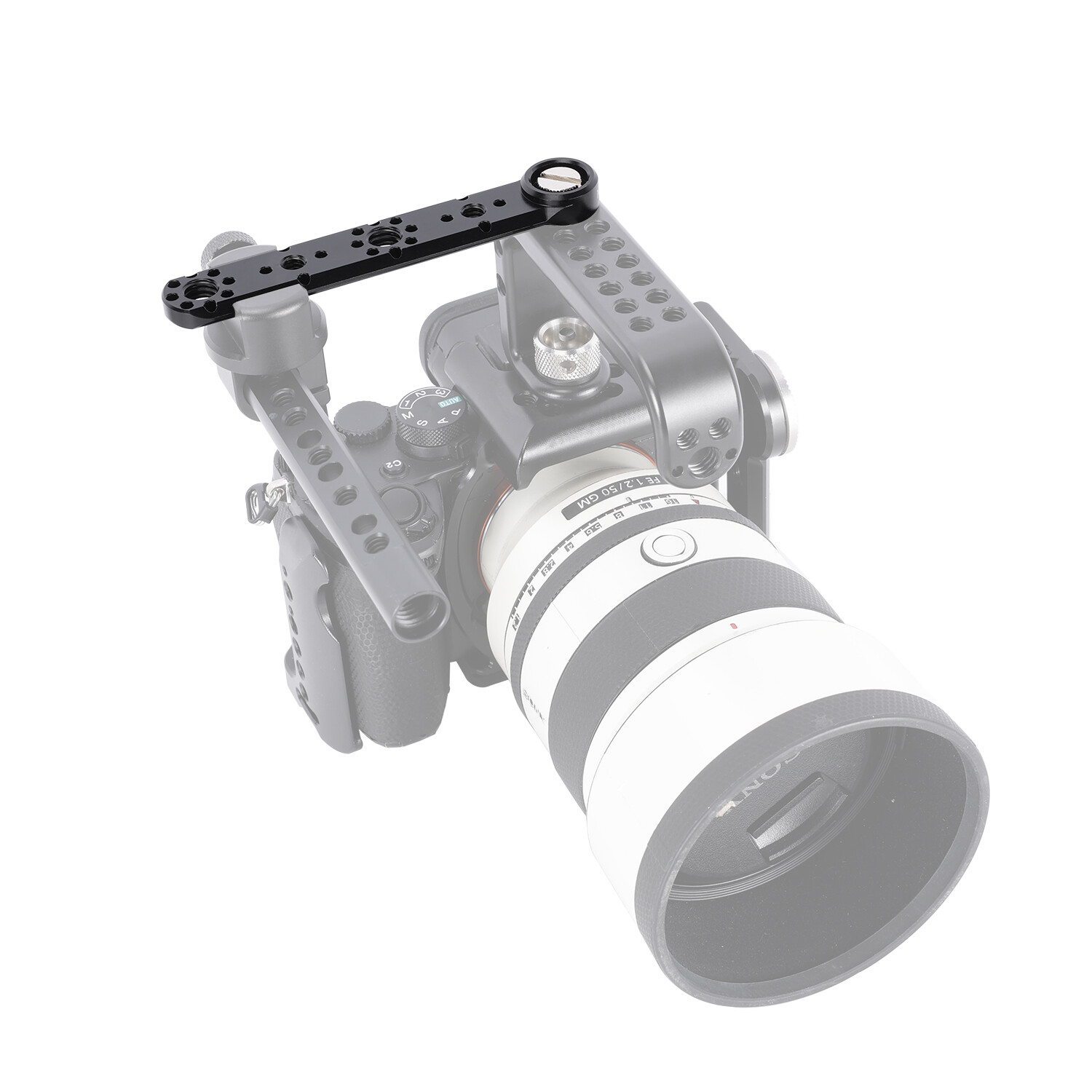 Niceyrig Nato Rail with 1/4 & 3/8 Arri Locating Mounting Points