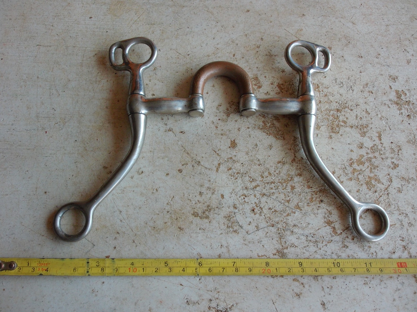 Vintage Horse Bit Tackle Solid Condition! Lot 26-23-CH-C