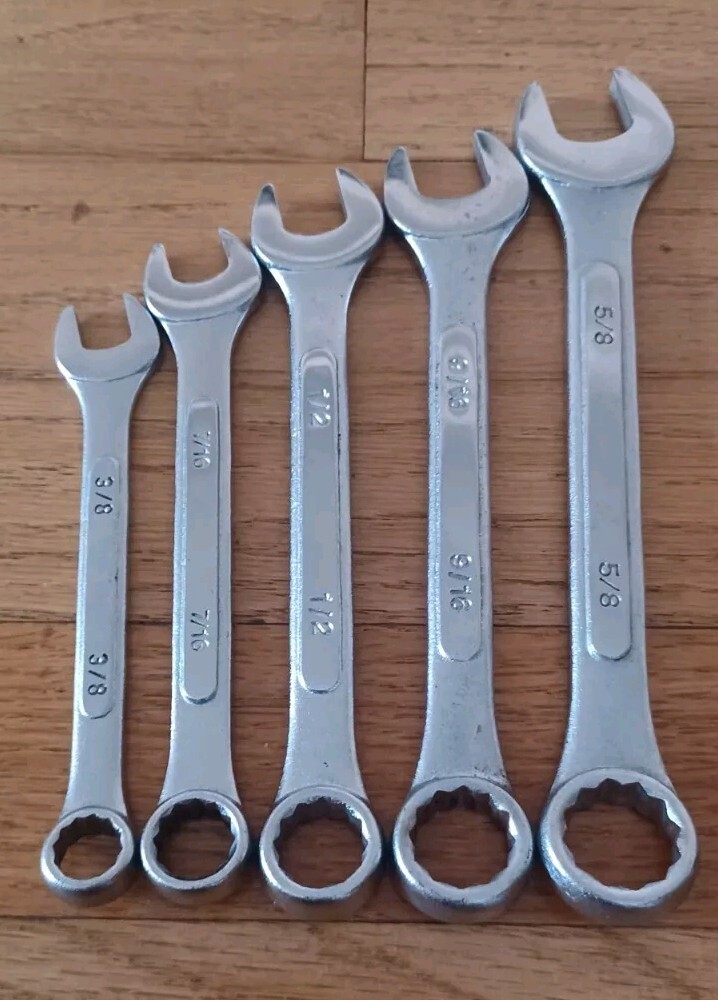 10 Drop Forge Steel Wrenches Pre-owned