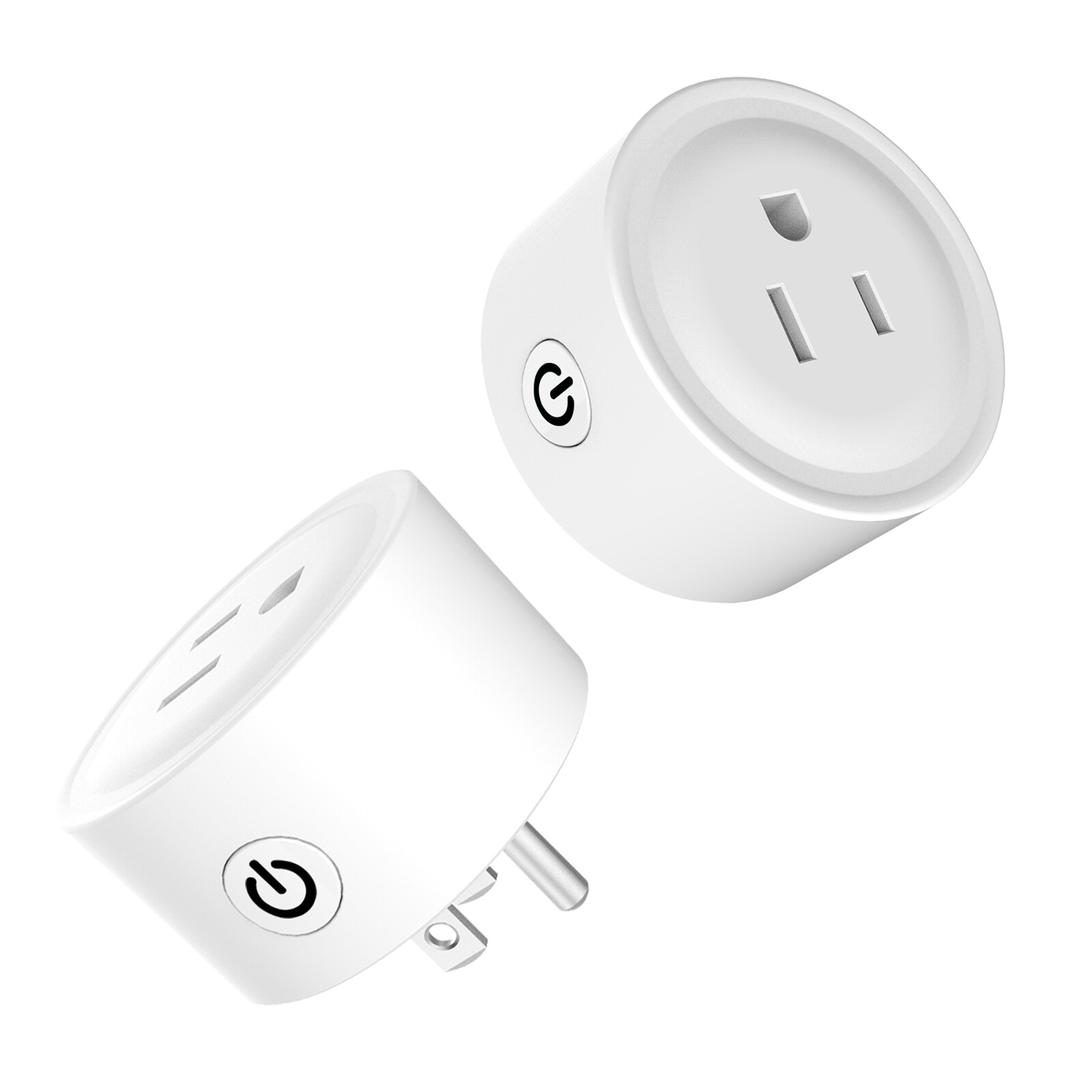 2 Pack Smart WiFi Outler Mobile Wireless Remote Power Switch Timer USA Socket