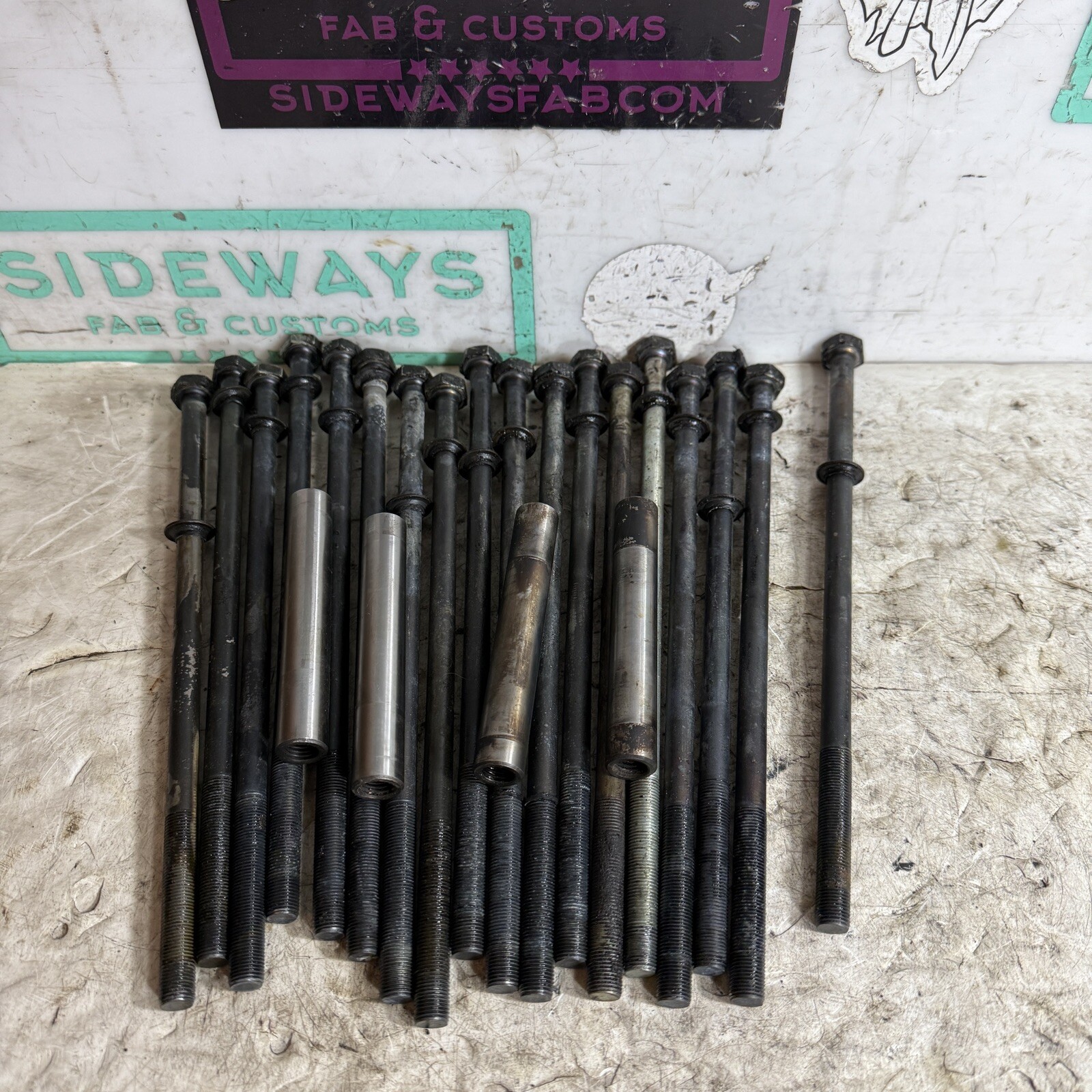 79-85 Mazda RX7 12A Engine Tension Bolts & Dowels Set FB SA SA22C