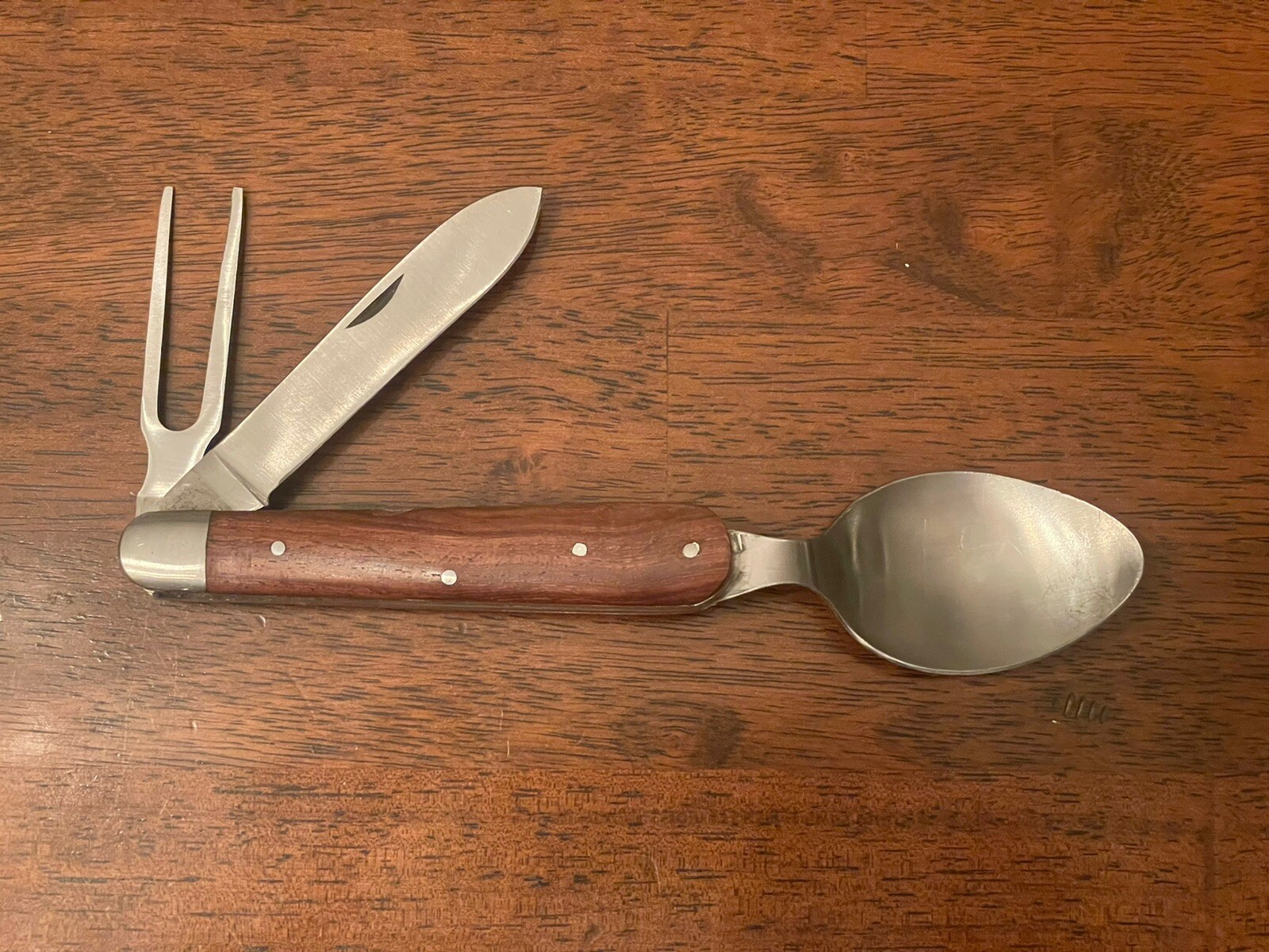 Combination Spoon, Fork, Knife Reenacting