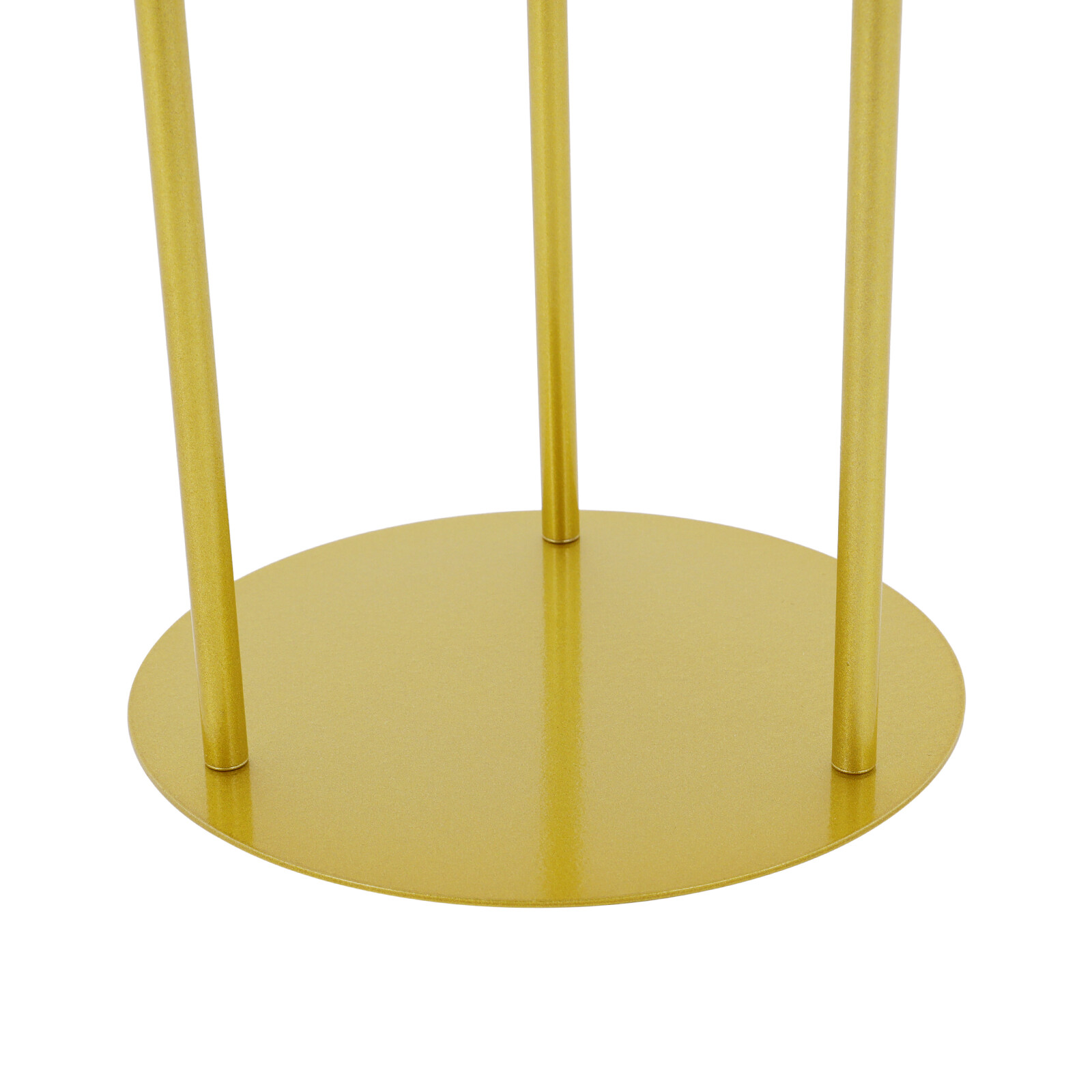 Two Sizes Gold Metal Flower Stand 4 Pcs For Wedding Table Centerpieces Decor