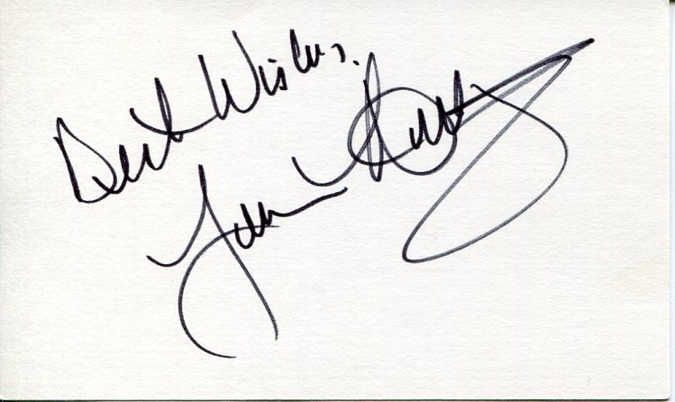 Tom Hallick Hangar 18 The Admired Search Mrs. Pollifax-Spy Signed Autograph