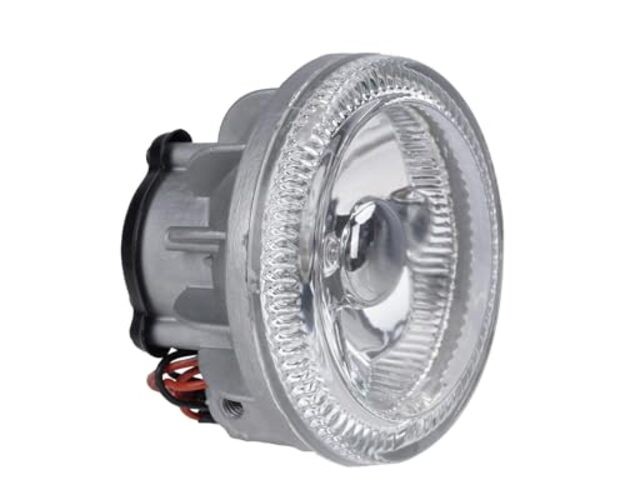 2PCS Front Bumper Universal Fog Light Replacement 3-1/4 inch Chrome Round