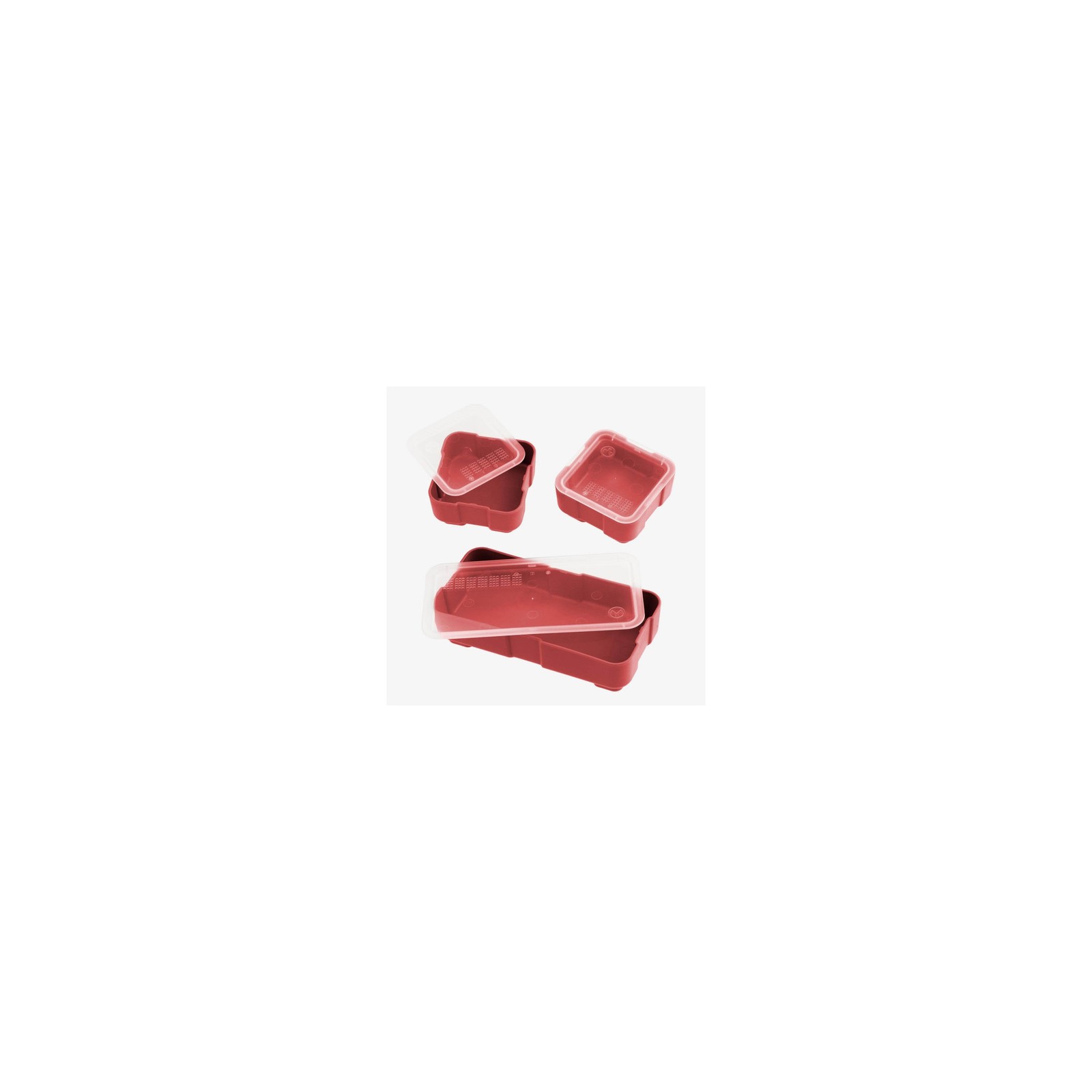 Magpul DAKA Grid Organizer Bins 2x2/2x4 3-Piece Set MAG1389-RED Red