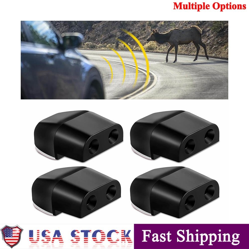 4-40PCS Cars Deer Whistles Animal Whistle Safety Motorcycles Trucks RVs Warning
