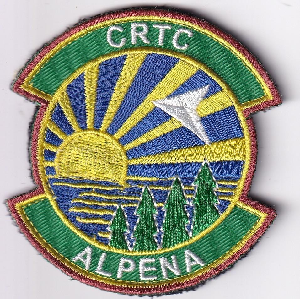 Alpina Combat Readiness Training Center Michigan ANG USAF US Air Force patch