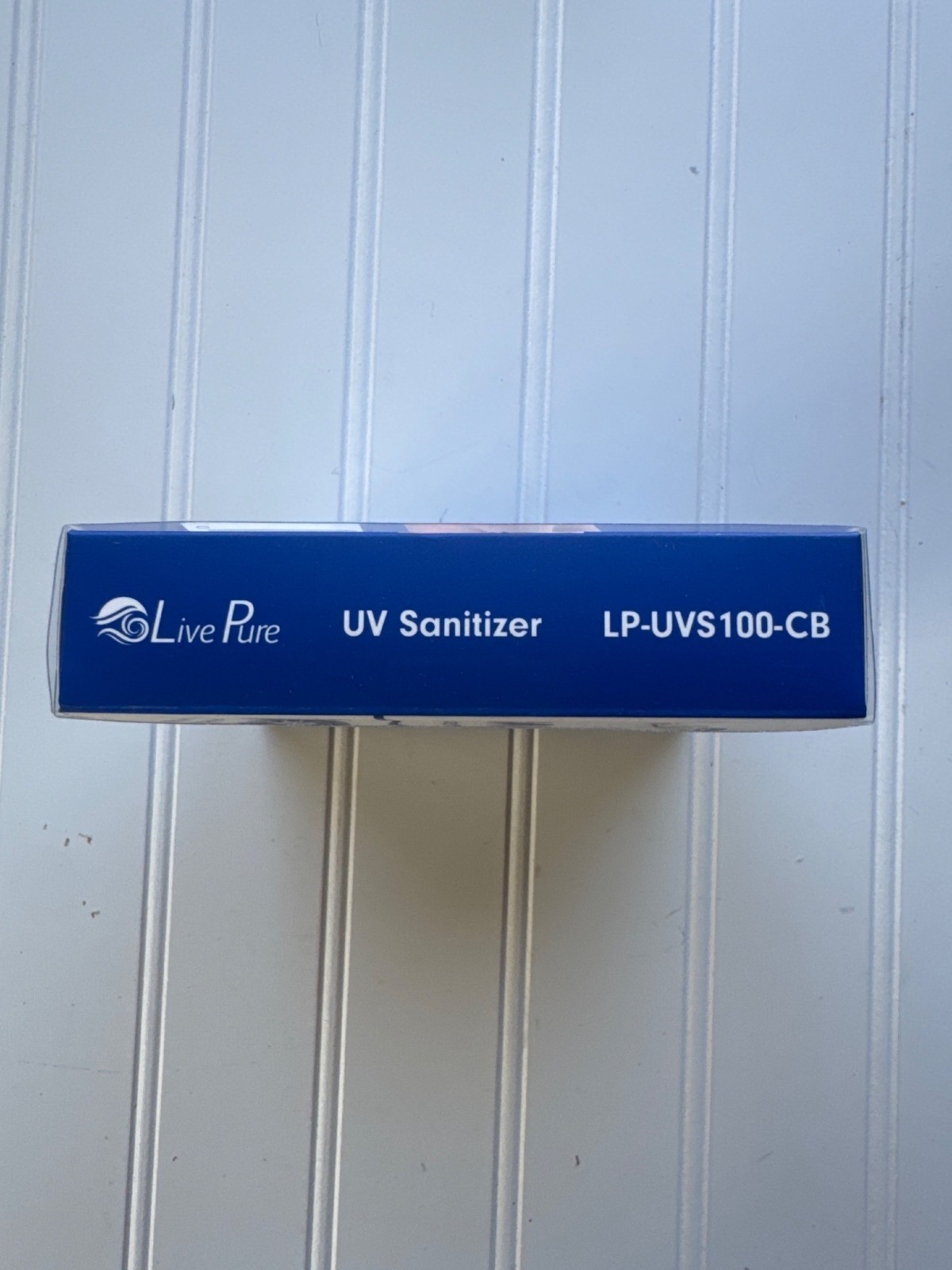 Live Pure UV Sanitizer Blue Compact Advanced Dual-LED Portable Powerful Cleaner