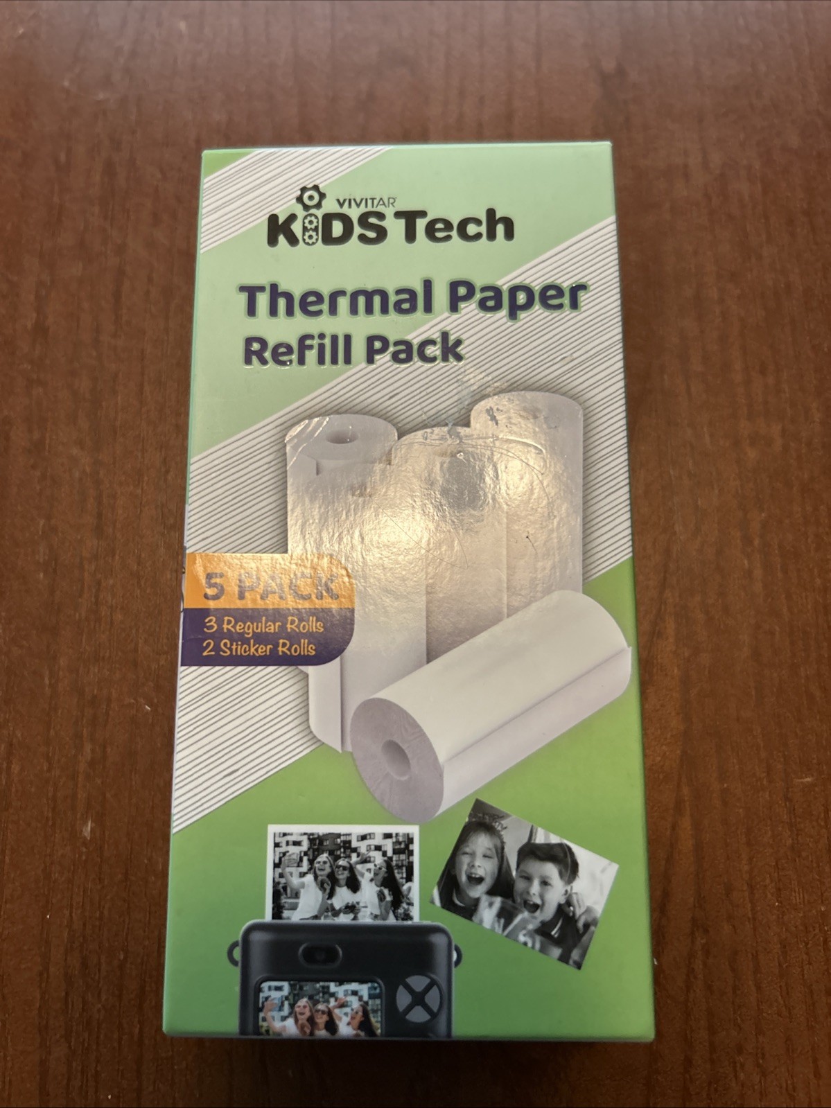 Vivitar Kids Tech Thermal Paper Refill 4 Regular Rolls