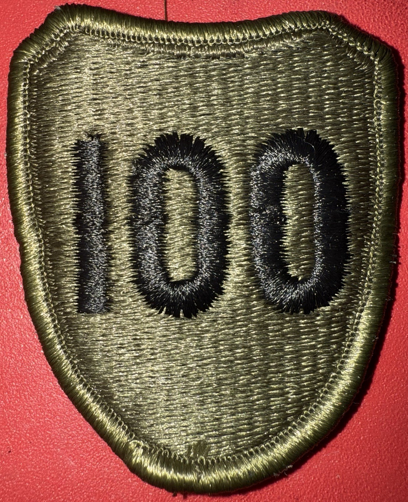 1990s - GWOT Era Army 100th Infantry Division Subdued Patch (O)