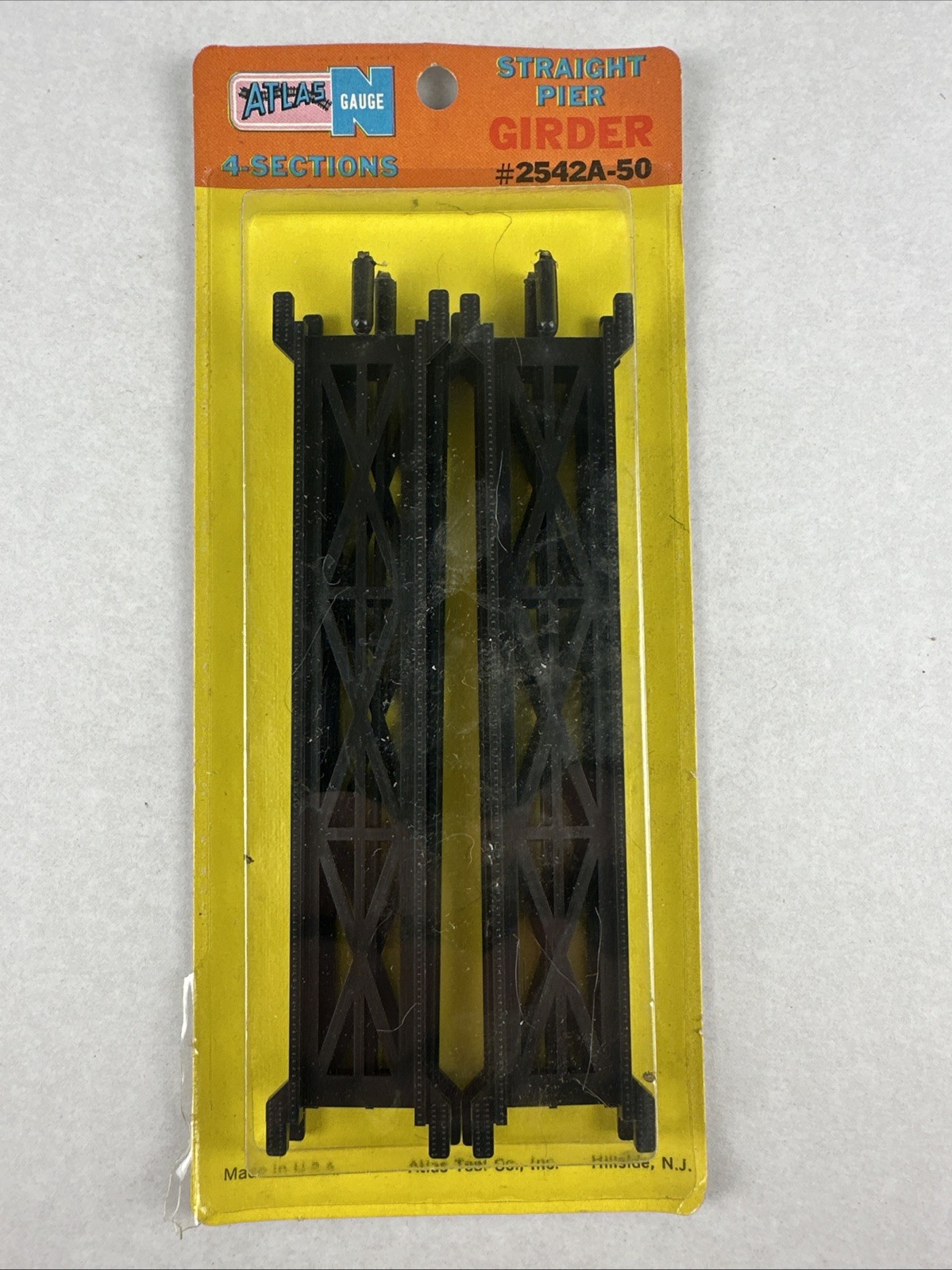 Atlas N Scale 2542A-50 Straight Pier Girder 4 Sections