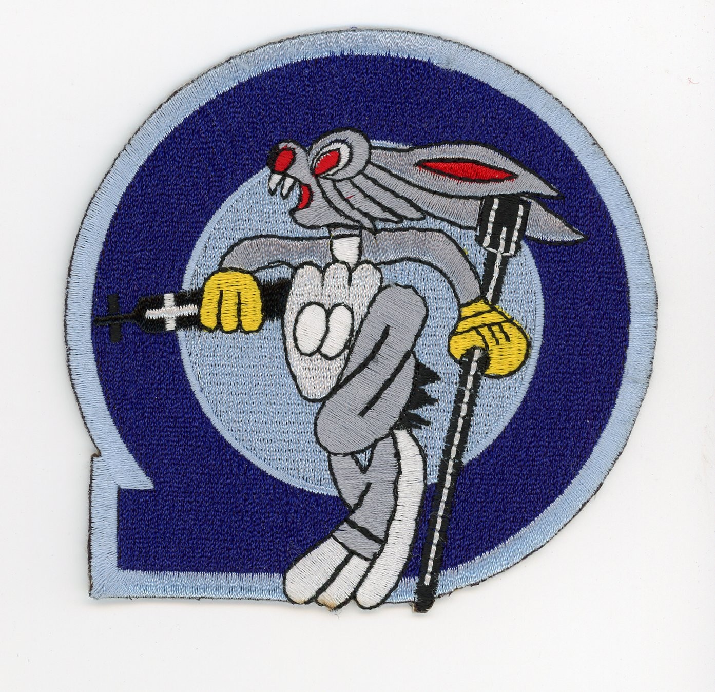 PATCH TAIWAN AIR FORCE IDF CHIG KUO 9th SQDN KILLER BUNNIES IRON ON PARCHE