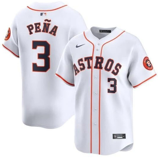 JEREMY PENA HOUSTON ASTROS MLB YOUTH NIKE WHITE JERSEY $125