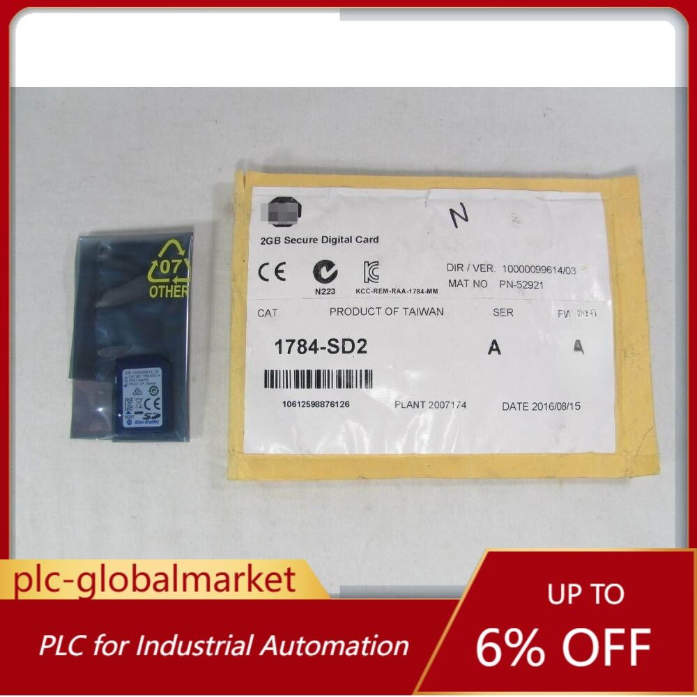 1784-SD2 ControlLogix Secure Digital Card Brand New AB Sealed 1784SD2
