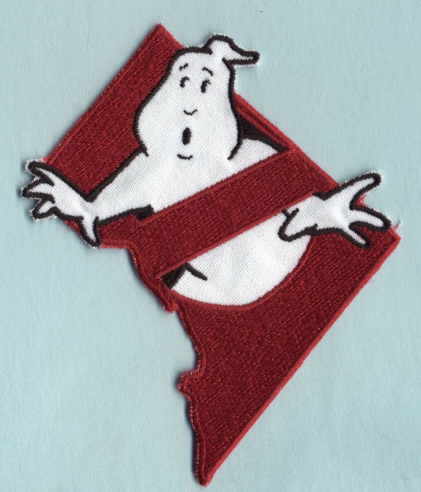 Washington DC - Ghostbusters No Ghost Embroidered Iron-on Patch