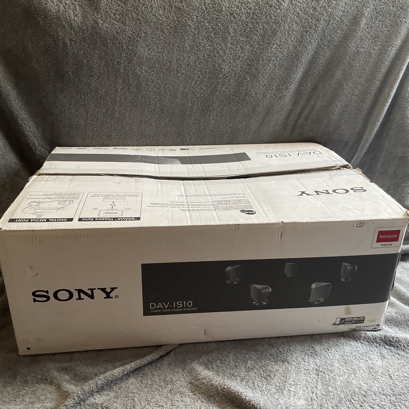 Sony Bravia DAV-IS10 DVD Home Theater System CD & Ipod Compatible - New In Box