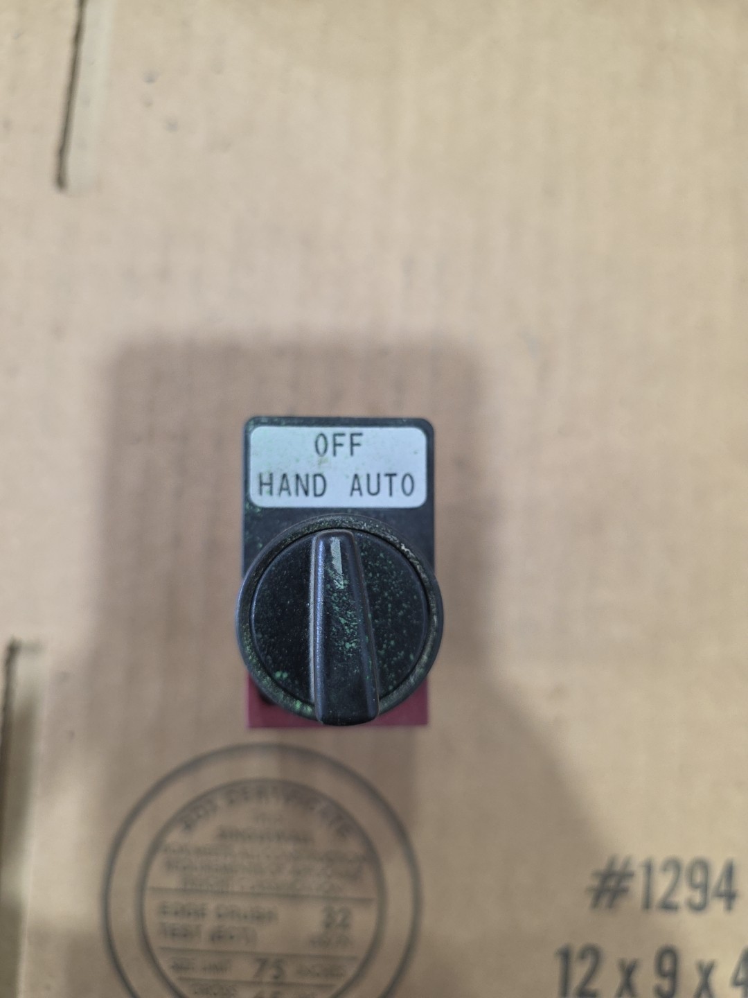 P30CB10  Siemens Black selector switch 3 Position