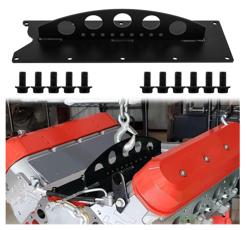LS Engine Lift Plate Engine Hoist Picker Crane Lift Plate Fit for ChevyLS Series