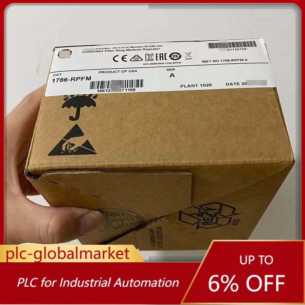 NEW SEALED Allen Bradley 1786-RPFM CONTROLNET FIBER MODULE 1786-RPFM US Free Tax
