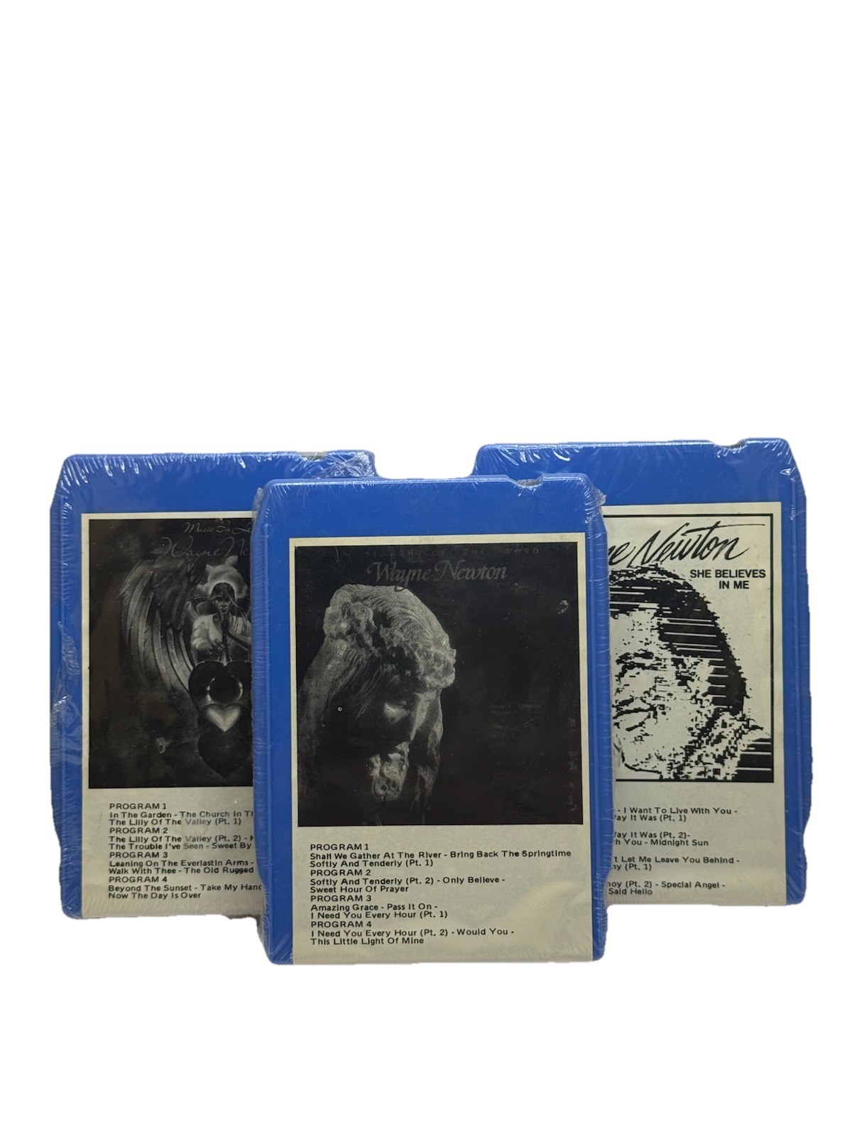 Lot Of 3 Wayne Newton 8-Tracks UNTESTED VTG