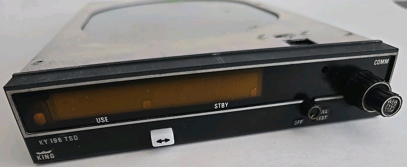 KY 196 TSO COMM Transceiver Untested