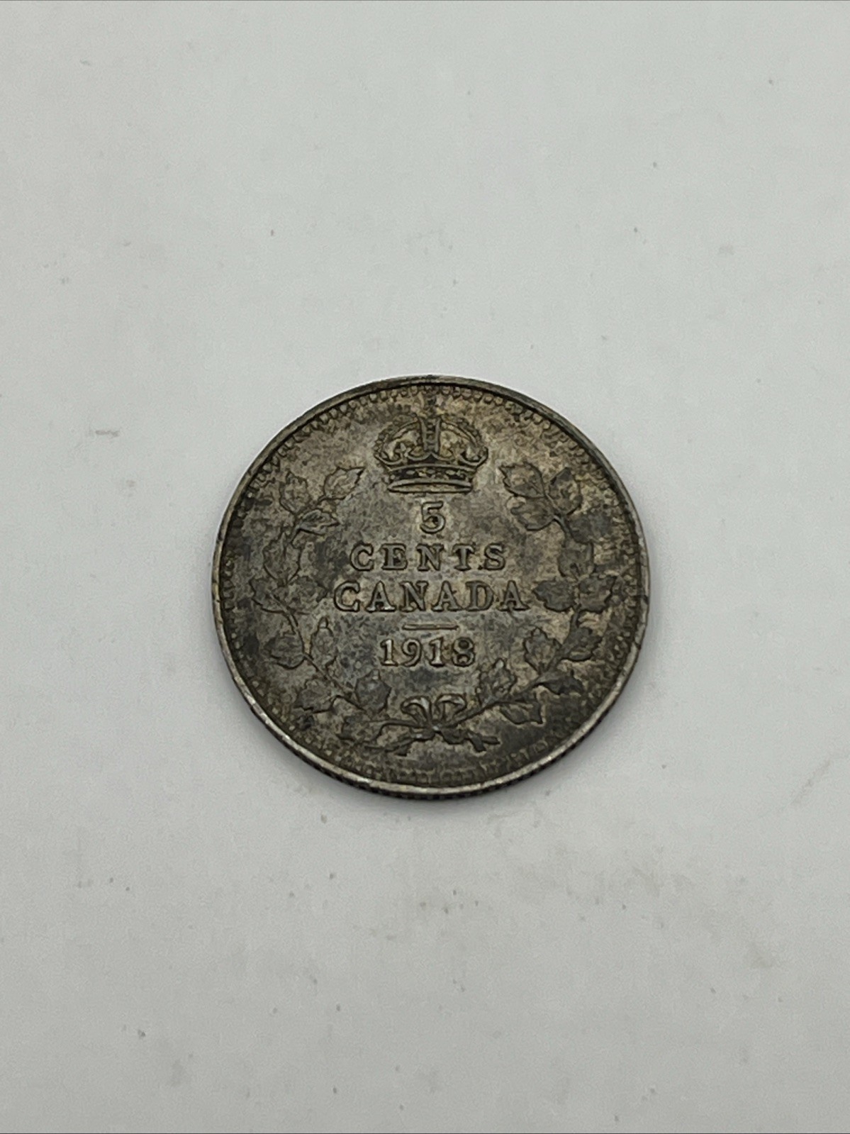 1918 Canada 5 Cents