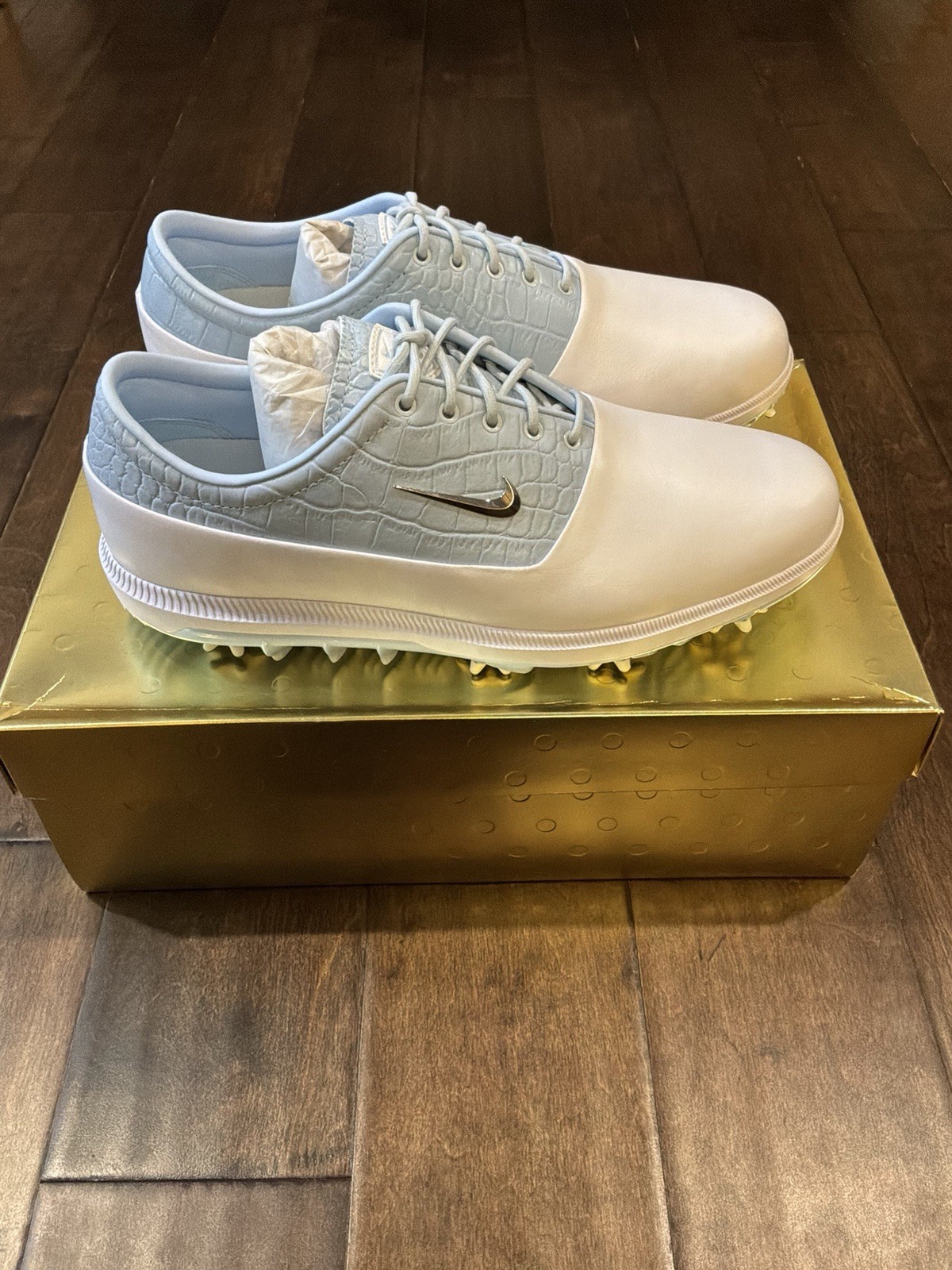 Nike Air Zoom Victory Tour 1 Golf Shoes Men’s Size 11 White University Blue Rare