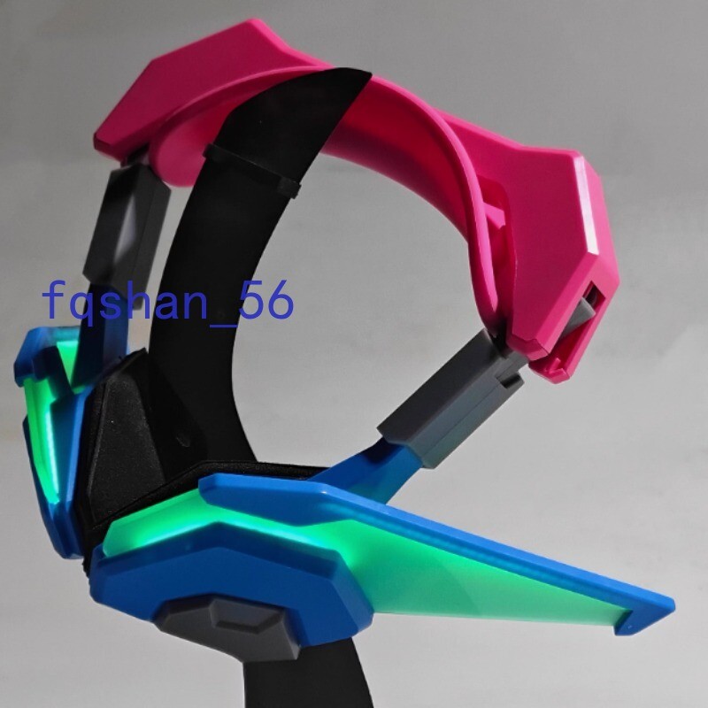 Overwatch OW2 D.Va Bluetooth Wireless Headphones Headset Cosplay Props Headband