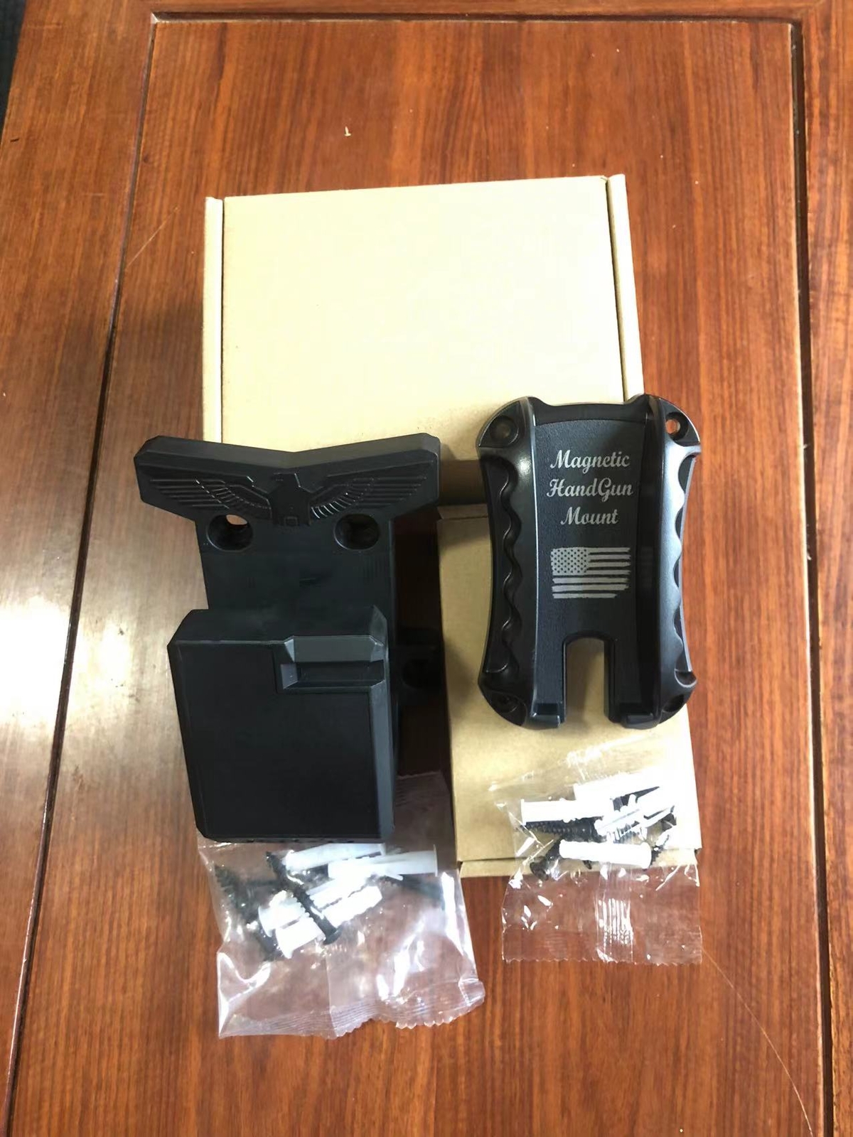 Gun Rack Wall Mount Display Hanger gun hooks + Magnetic Concealed Gun Holder USA