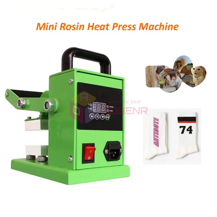 Mini Hot Press Machine Thermal Transfer Oil Press Heat Press Machine 6*9CM