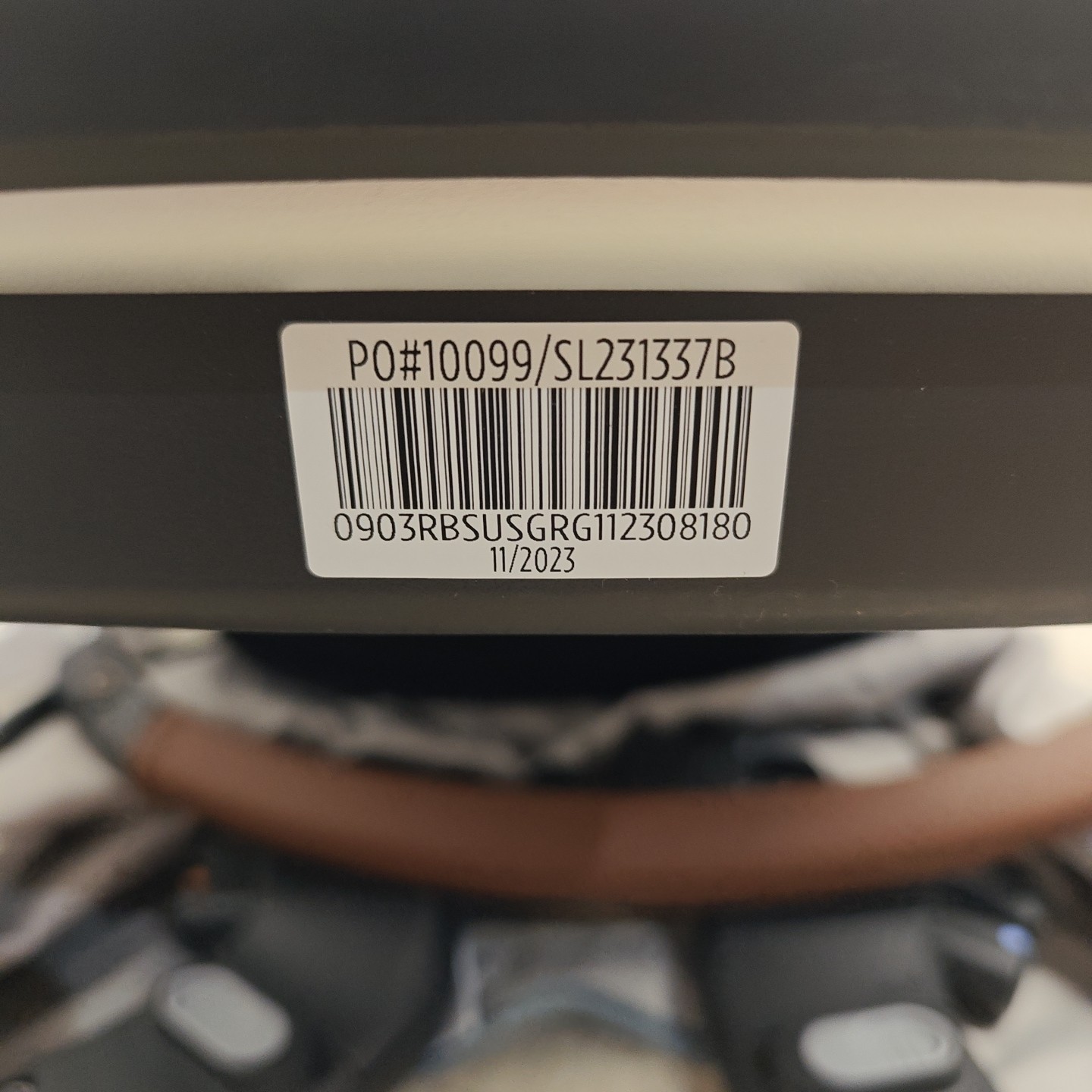 Uppababy RumbleSeat V2+ For Vista V2 V3 Stroller Blue Melange/Silver Frame