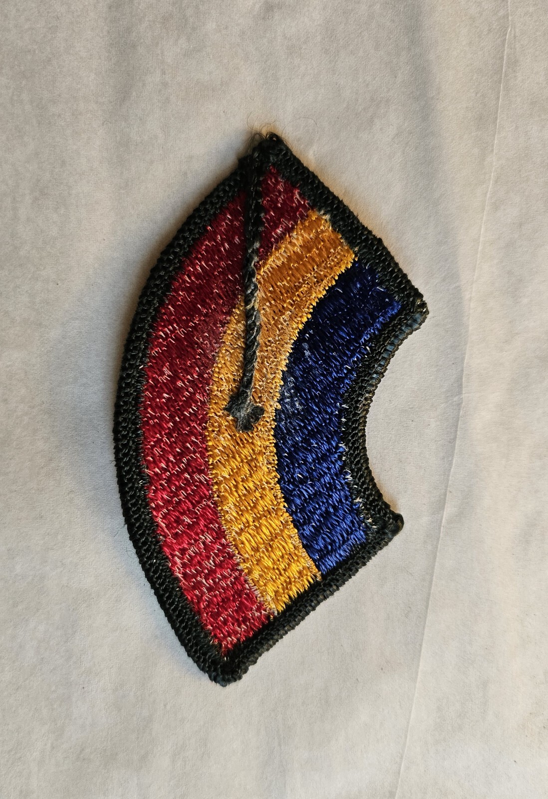 US Army Rainbow Division Arm Patch, Bright Color