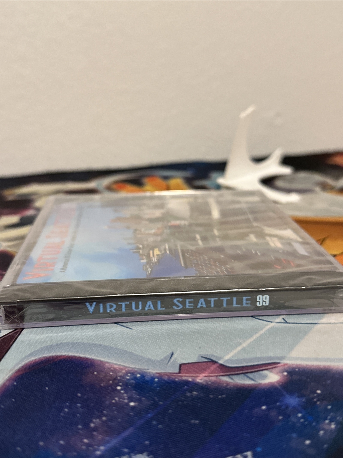 NEW VIRTUAL SEATTLE 99 -3D SCREEN SAVER INTERACTIVE MAP -CD ROM FOR PC & MAC