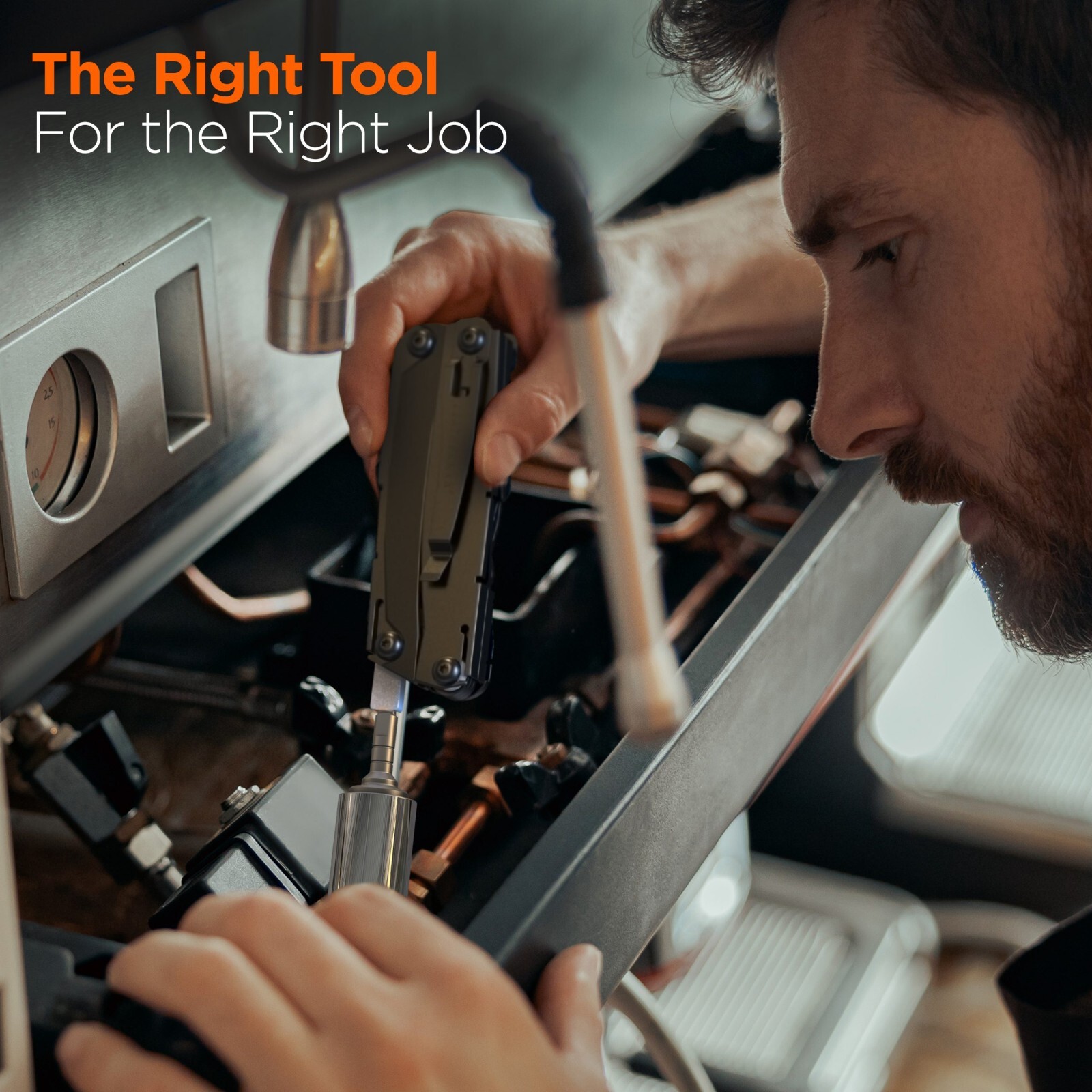 Universal Socket Adapter Compatible with Multi-Tool Bit Leatherman Accessories