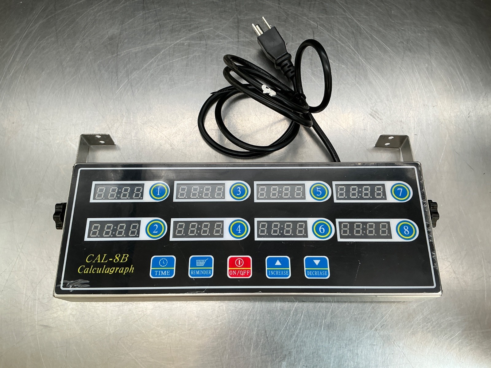 CAL8-B Calculagraph 8-Channel Kitchen Timer
